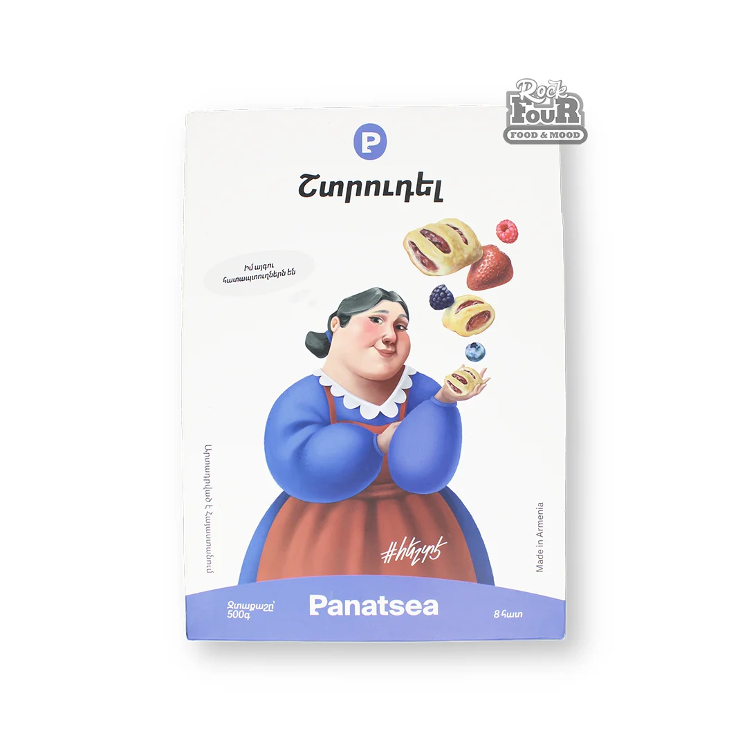 Շտրուդել «Panatsea» հատապտղային, սառեցված 500գ